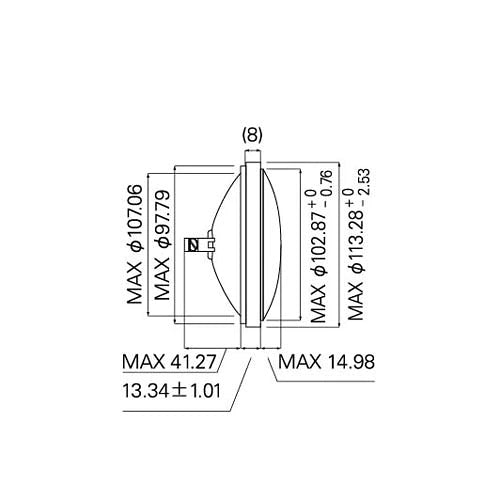 USHIO ウシオ電球 Par36 JP100V300WC/W/S3/S ビームテック