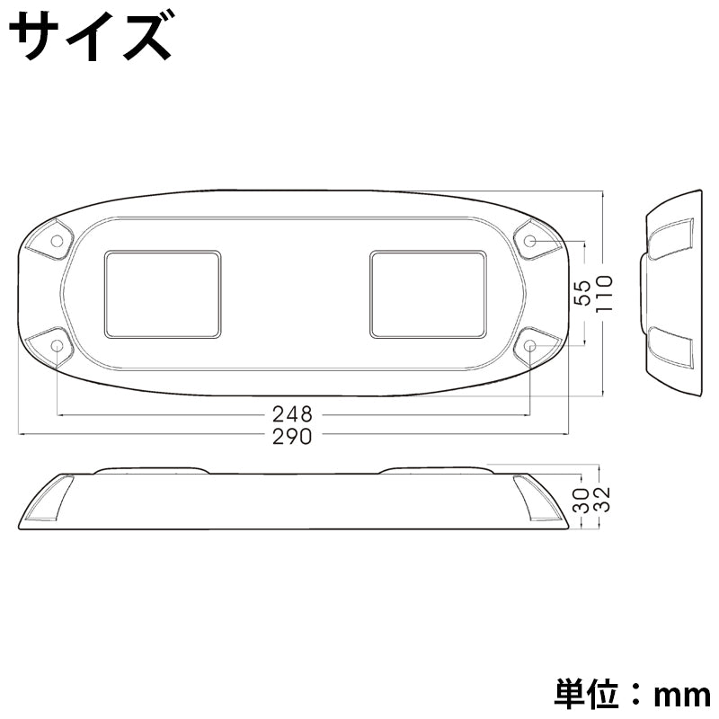 トランサム水中ライト 3タイプ LED 水中ライト アクアライト 水中灯 日本製 B40W AquaIDEA Japan