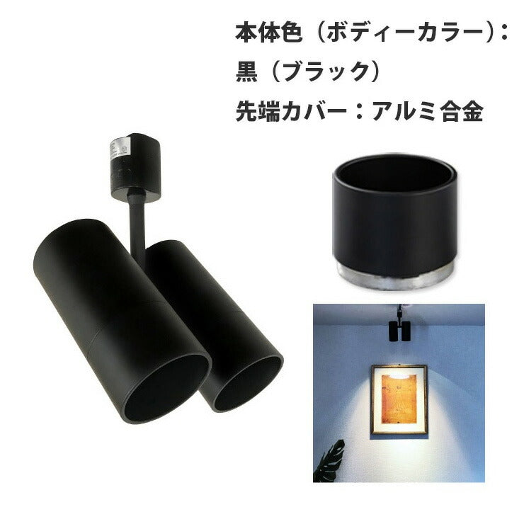 ダクトレール スポットライト 照明 ライト レールライト E11 黒 白 E11DLS-T2 ビームテック