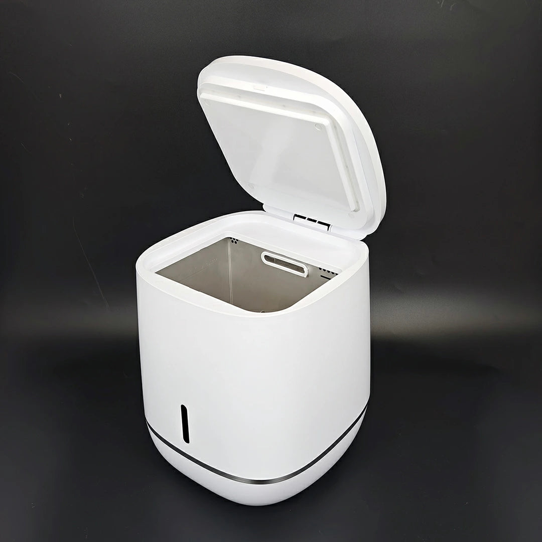 コンポスト 電気式 生ごみ処理機 家庭用 微生物分解 消臭 静音 大容量800g 高温UV殺菌 省エネ 2〜4人家族向け コンポスト 自動処理 抗菌 脱臭 EB-B8L ビームテック