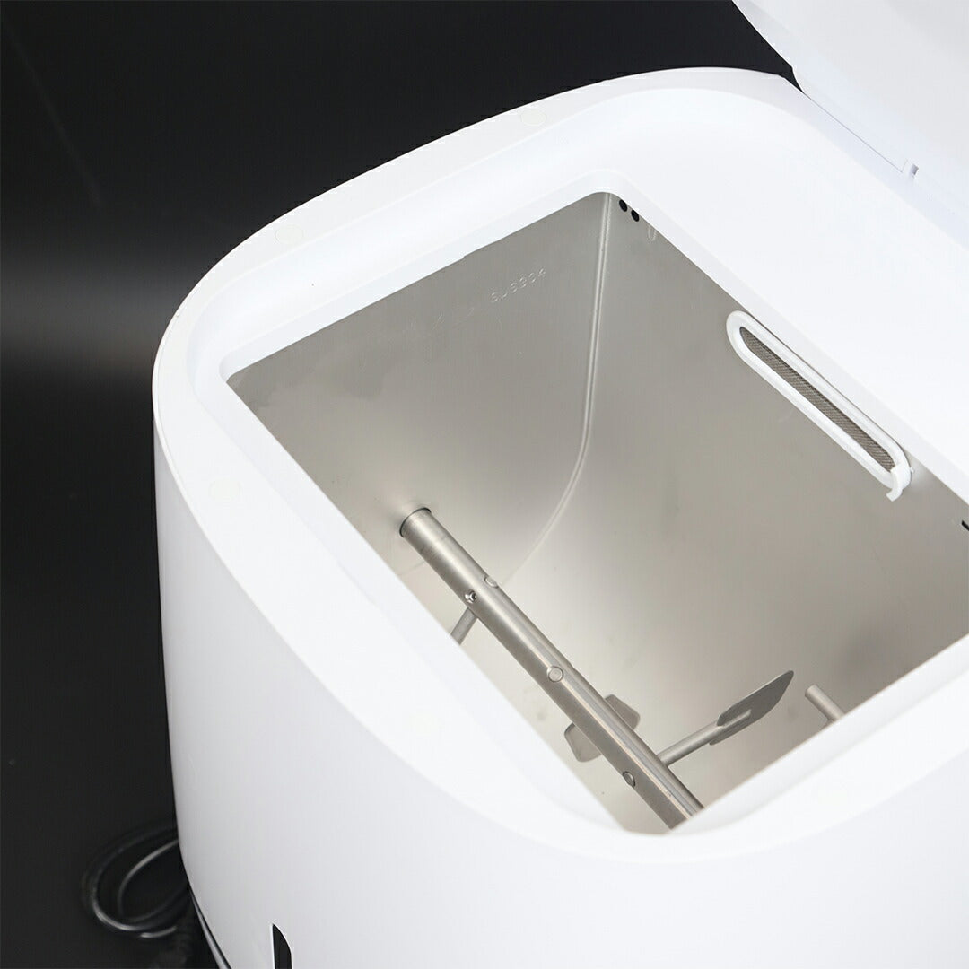 コンポスト 電気式 生ごみ処理機 家庭用 微生物分解 消臭 静音 大容量800g 高温UV殺菌 省エネ 2〜4人家族向け コンポスト 自動処理 抗菌 脱臭 EB-B8L ビームテック