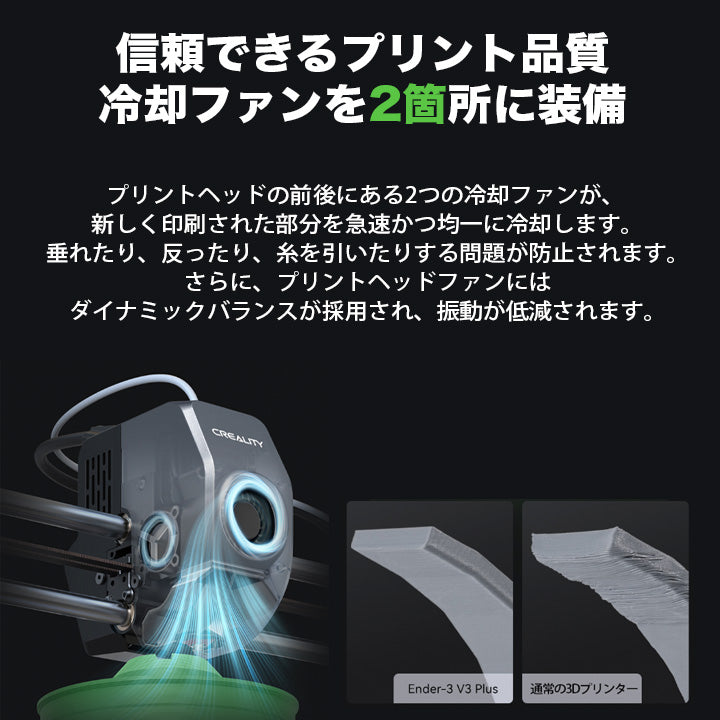 Creality Ender-3V3PLUS 3Dプリンター 印刷 速度600mm/s 本体 光造形 家庭用 造形サイズ300*300*330mm Sprite近位エクストルーダー CR-Touchレベリング PCシート 簡単組立 静音 日本語OS TPU対応 FDM DIY 入門版 家 ハウス 住宅 鉢 正規取扱店