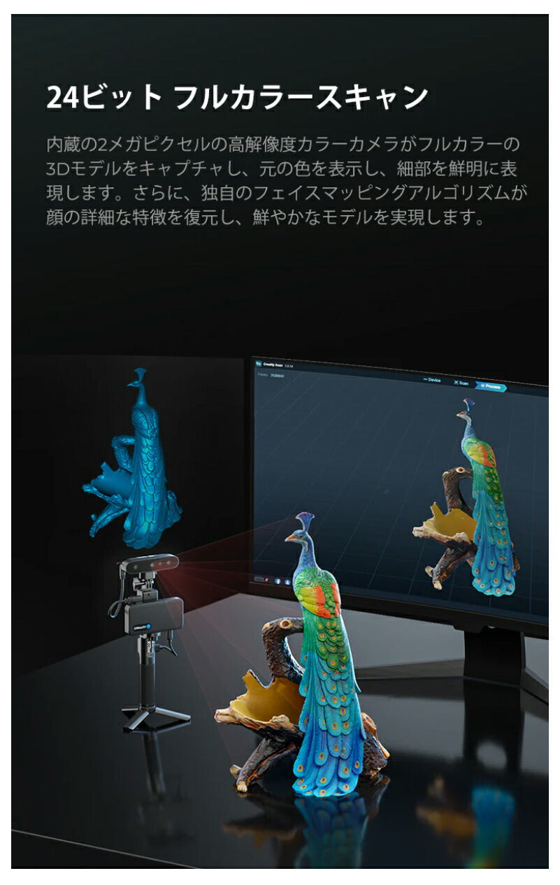 Creality FerretPro 3Dプリンター スキャナー 3Dスキャナー