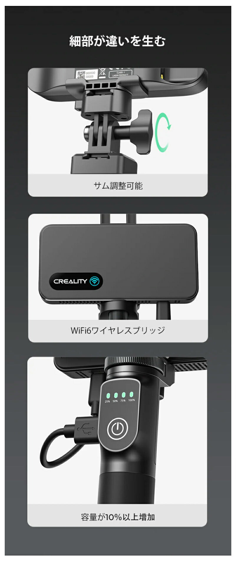 Creality FerretPro 3Dプリンター スキャナー 3Dスキャナー