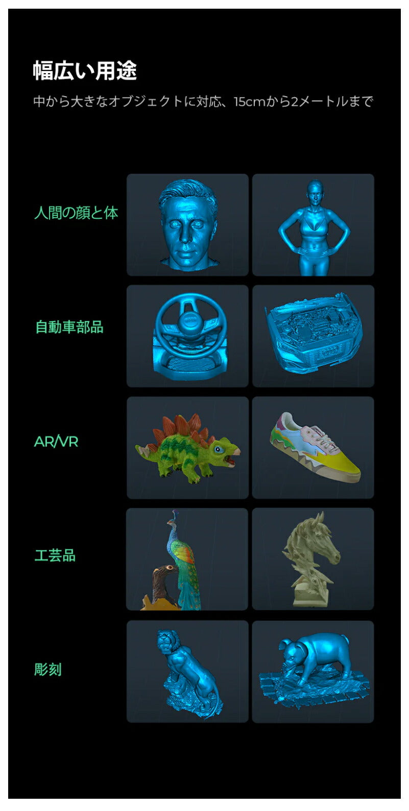 Creality FerretPro 3Dプリンター スキャナー 3Dスキャナー