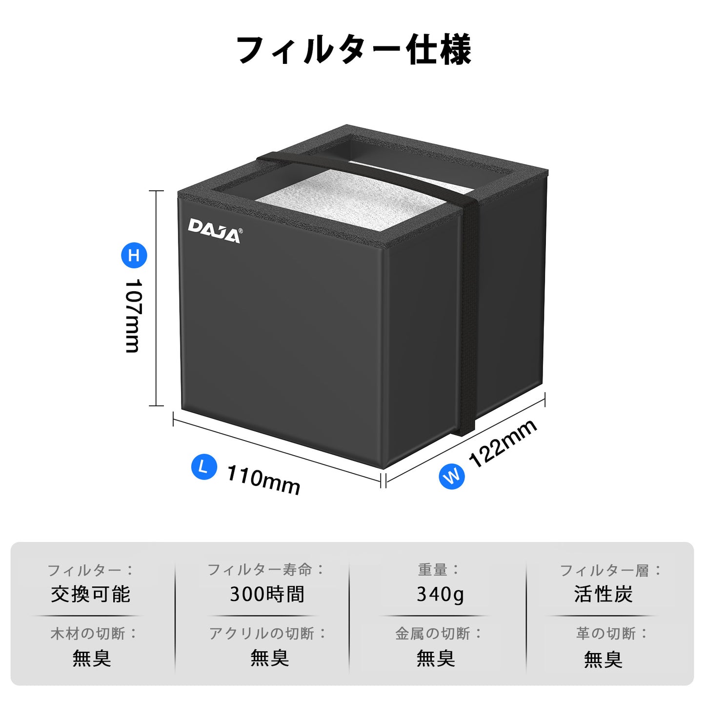 レーザー彫刻機 オプション エアクリーナー 交換用フィルター LASER-AIRF-SP3-Filter