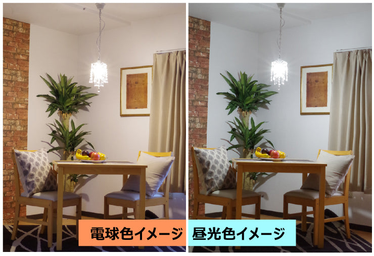 LED電球 E17 ミニクリプトン 60W 相当 180度 密閉器具対応 虫対策 電球色 760lm 昼光色 760lm LDA7-E17C60 ビームテック