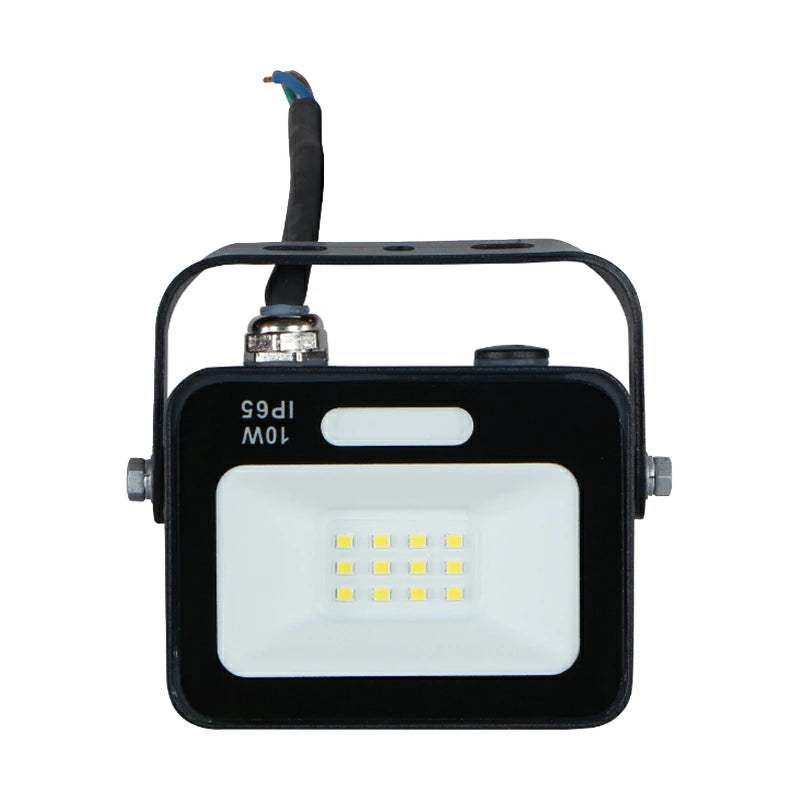 LED投光器 電球色 昼光色 黒 白 10W IP65 屋内 屋外 防塵 耐塵 防水