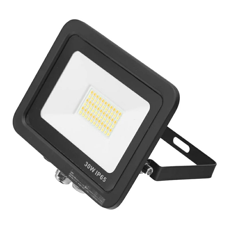 LED投光器 電球色 昼光色 黒 白 10W 30W IP65 屋内 屋外 防塵 耐塵 防水 本体スイッチで調色 ビームテック