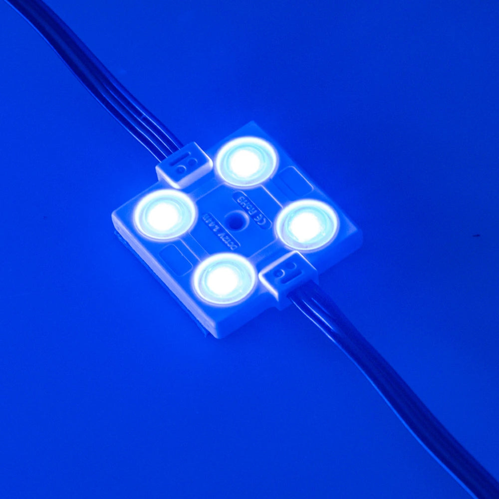 LEDモジュール DC12V 1.44W 防水 4灯 赤 青 緑 RGB LH5050-D4RGB ビームテック