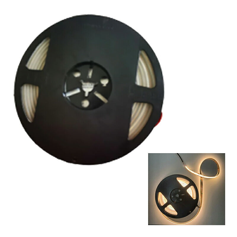 LEDテープライト 5m 電球色 昼光色 COB 面発光 全面発光 カウンタ照明 天井照明 間接照明 看板 棚下照明 ショーケース照明 バーライト LEDイルミネーション LWCOB480 ビームテック