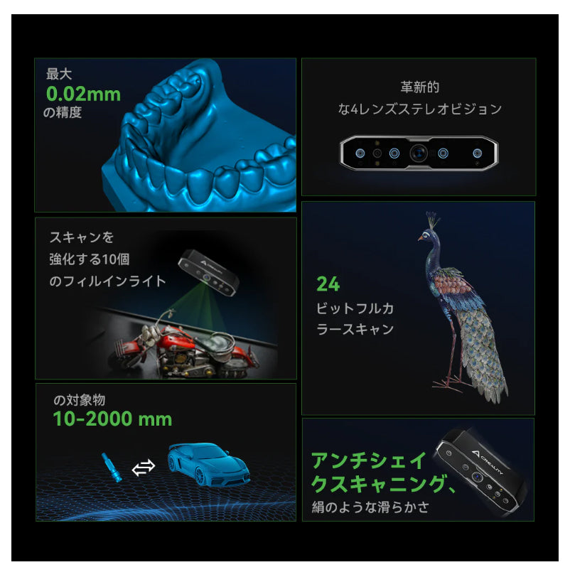 Creality Otter 3Dプリンター スキャナー 3Dスキャナー