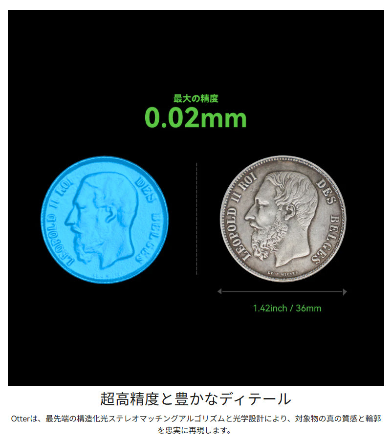 Creality Otter 3Dプリンター スキャナー 3Dスキャナー