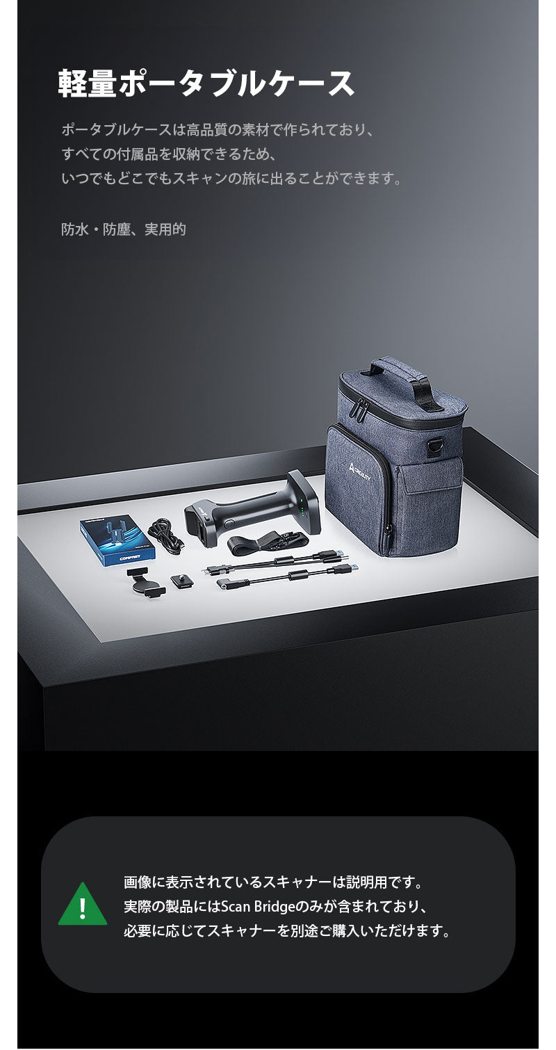 Creality ScanBridgeOtter 3Dプリンター スキャナー 3Dスキャナー ハンドル