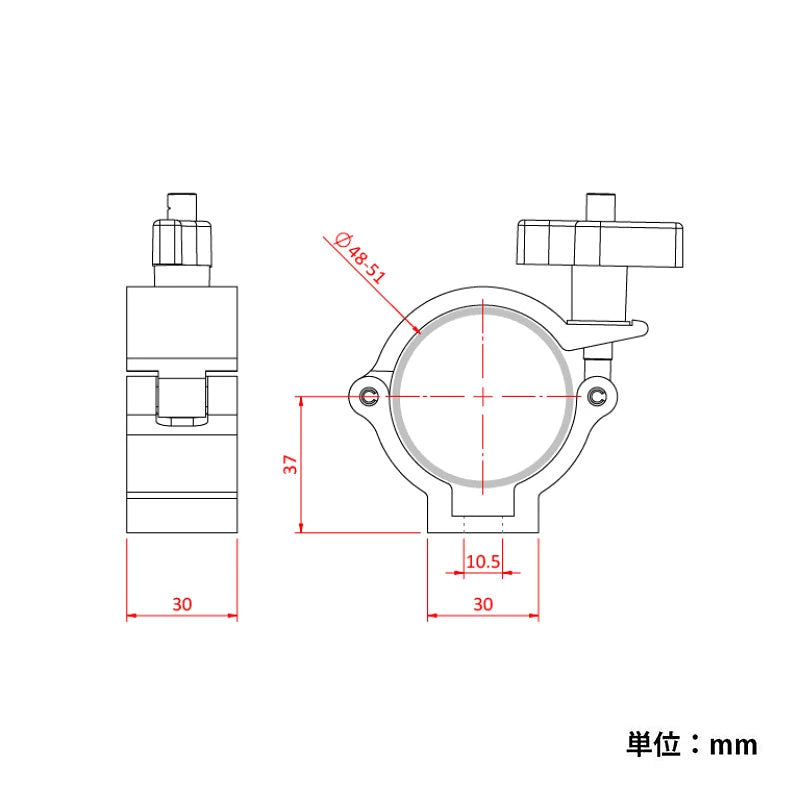 Doughty ダウティ Clamp クランプ T5812201 ビームテック