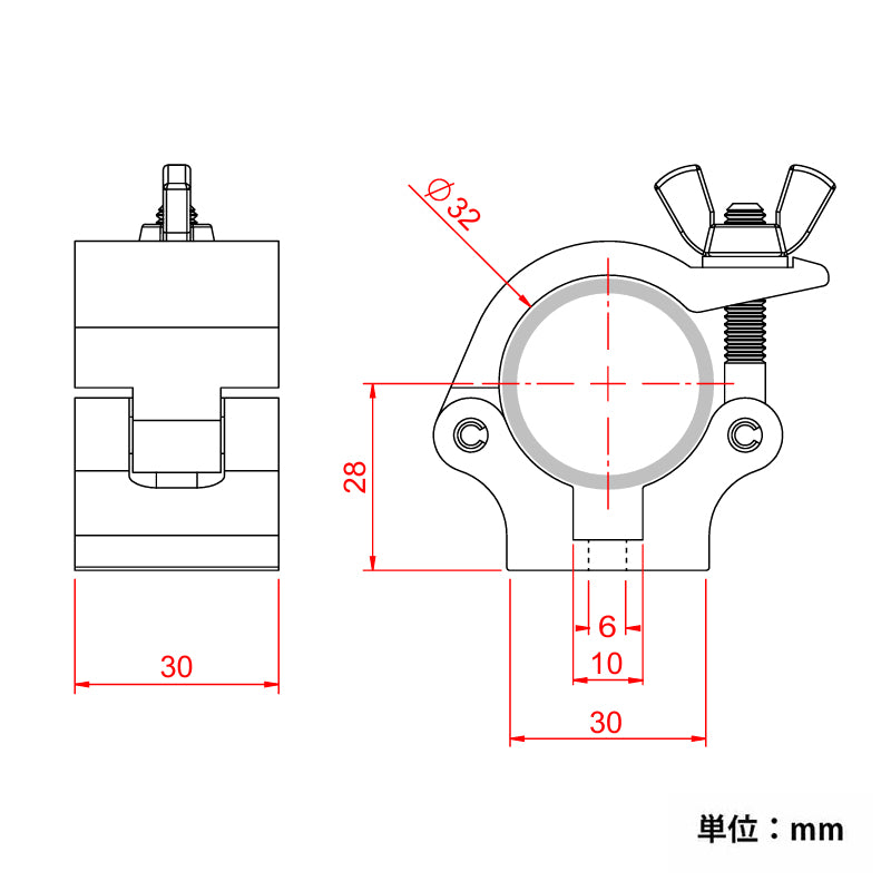 Doughty ダウティ Clamp クランプ T58800 ビームテック