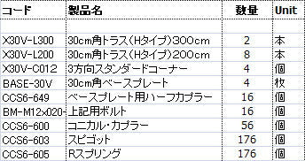 Prolyte プロライト トラス 6mx3mx2.5m オランダ製 ビームテック