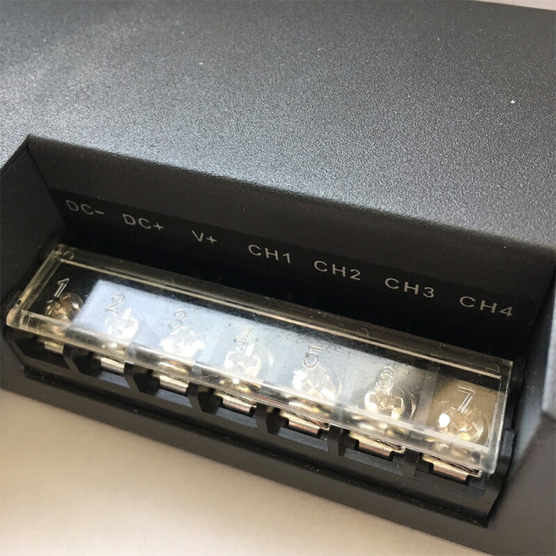 LED調光ディマー 調光器 ディマー LED 4チャンネル 6A DC5-24V 定電圧PWM調光器 LDB-0406 ビームテック