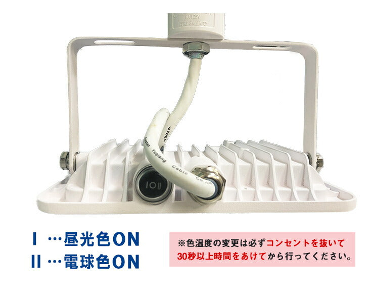 LED投光器 ダクトレール スポットライト 電球色 昼光色 黒 白 30W IP65 屋内 屋外 防塵 耐塵 防水 LEW030DR ビームテック