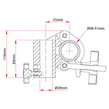 Doughty ダウティ Clamp クランプ T57224 ビームテック