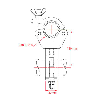 Doughty ダウティ Clamp クランプ T58031 ビームテック