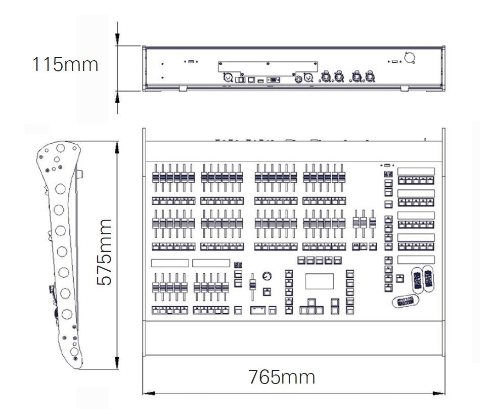Zero88 ゼロエイティーエイト Solution XL DMX 調光卓 ビームテック