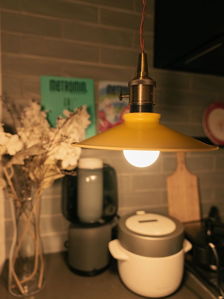 ペンダントライト 1灯 E26 LED おしゃれ 天井照明 照明 照明器具 バイカラー PENDANT-SET