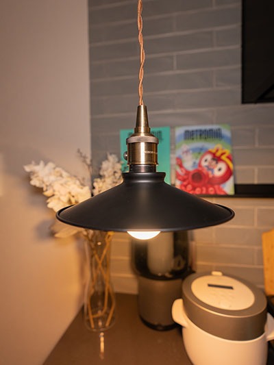 ペンダントライト 1灯 E26 LED おしゃれ 天井照明 照明 照明器具 バイカラー PENDANT-SET