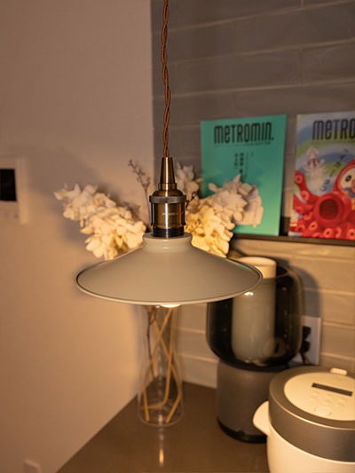 ペンダントライト 1灯 E26 LED おしゃれ 天井照明 照明 照明器具 バイカラー PENDANT-SET