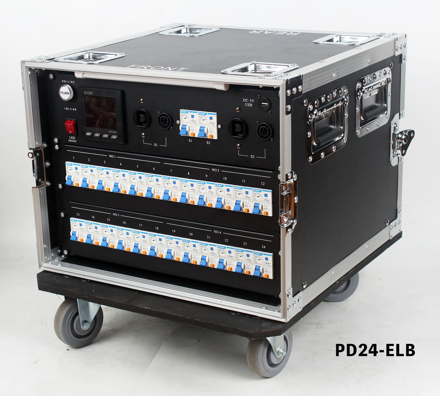 パワーディストリビューター 200V 単相三線と三相三線自動切り替え ビームテック BTPD-24