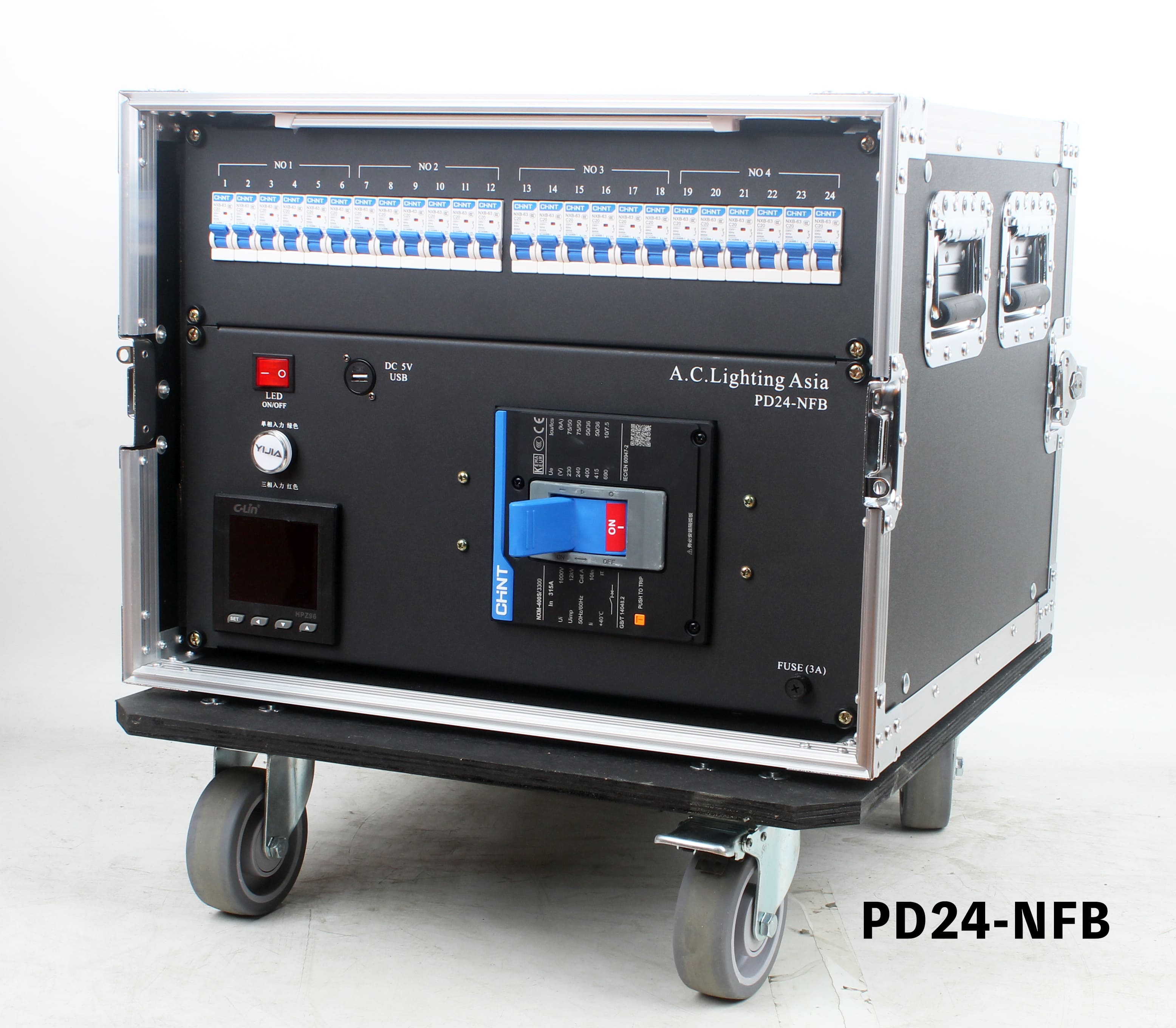 パワーディストリビューター 200V 単相三線と三相三線自動切り替え