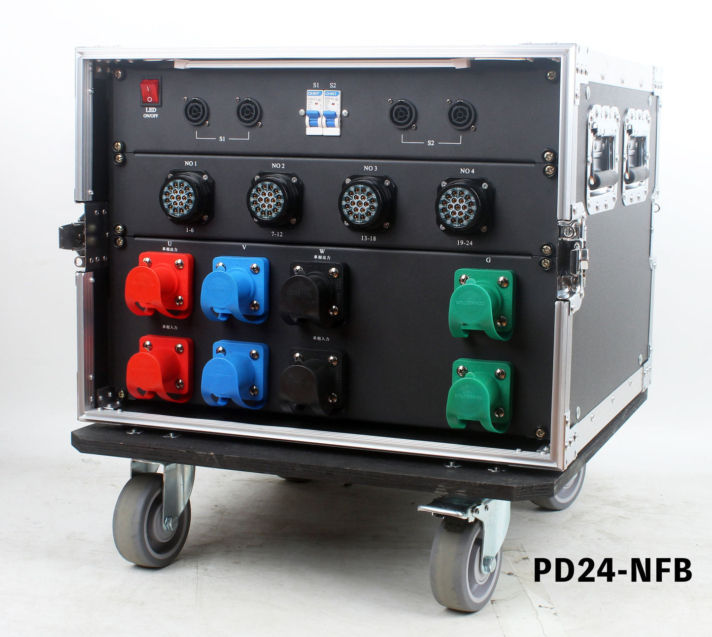 パワーディストリビューター 200V 単相三線と三相三線自動切り替え ビームテック BTPD-24