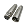 XLR オス3pinをメス5pin オス5pinをメス3pin 変換コネクタ ビームテック