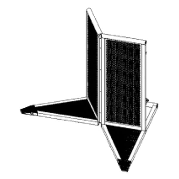 バリアー コーナー 軽量なアルミ製 Barrier corner ビームテック