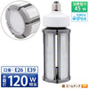 LED電球 コーンライト 水銀灯 E26 E39 120W 相当 電球色 昼白色 電源内蔵 全配光 街路灯 防犯灯 交換用 照明 LBGS39-45 ビームテック