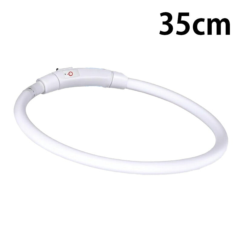 光る首輪 犬 LED 首輪 USB充電式 猫 小型犬 中型犬 対応 30cm 50cm 高輝度 夜間 散歩 安全 軽量 防水 調整可 点滅 点灯 3モード 高速充電 ペット用 COLLAR