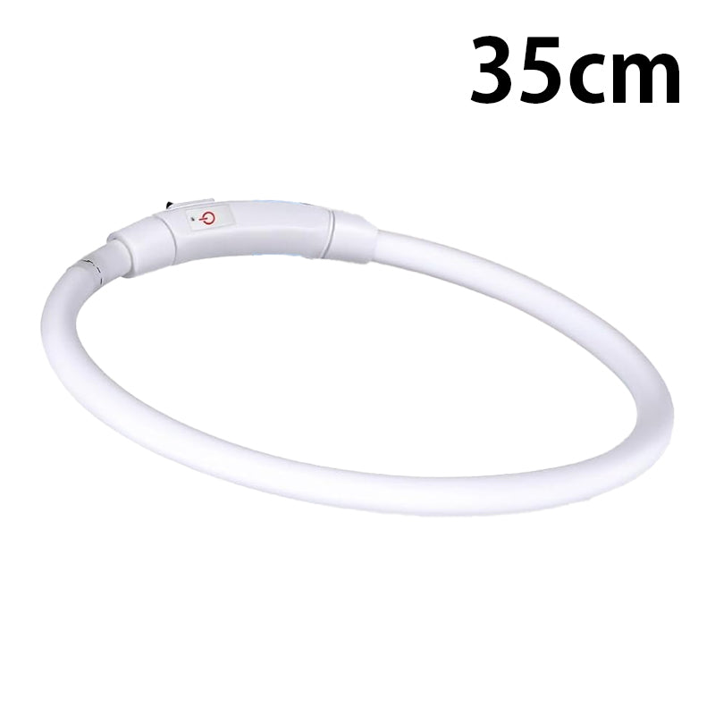 光る首輪 犬 LED 首輪 USB充電式 猫 小型犬 中型犬 対応 30cm 50cm 高輝度 夜間 散歩 安全 軽量 防水 調整可 点滅 点灯 3モード 高速充電 ペット用 COLLAR