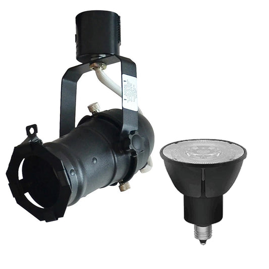 ダクトレール スポットライト 照明 ライト レールライト par16 E11 LED電球付き 60W 黒 白 DLS509F5611D36 ビームテック