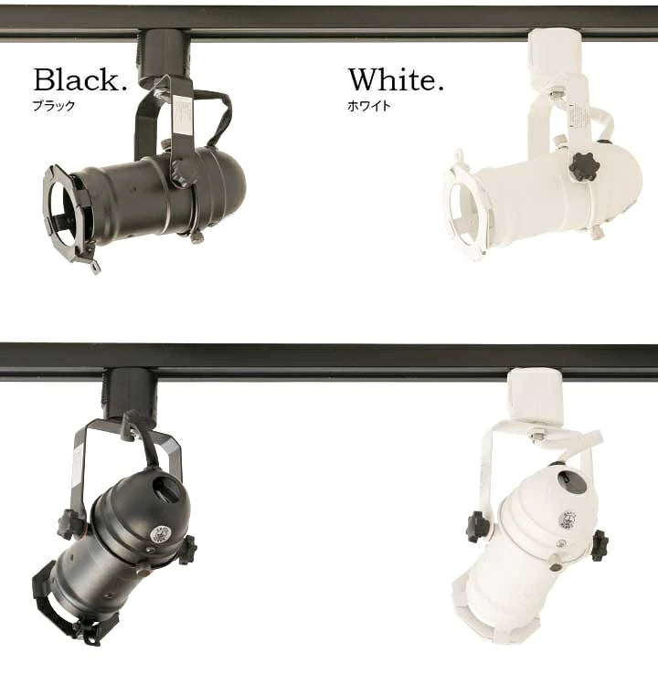 ダクトレール スポットライト 照明 ライト レールライト par16 E11 LED電球付き 60W 黒 白 DLS509F5611D36 ビームテック