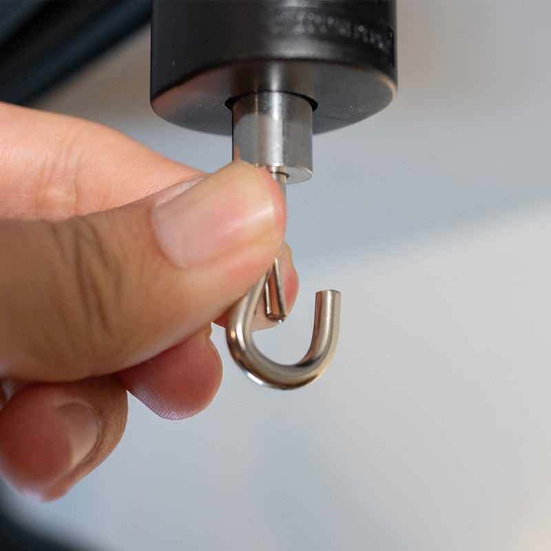 ライティングレール用フック 吊りフック 吊り下げフック ライティングレール部品 ダクトレール  黒 白 DR-HOOK ビームテック