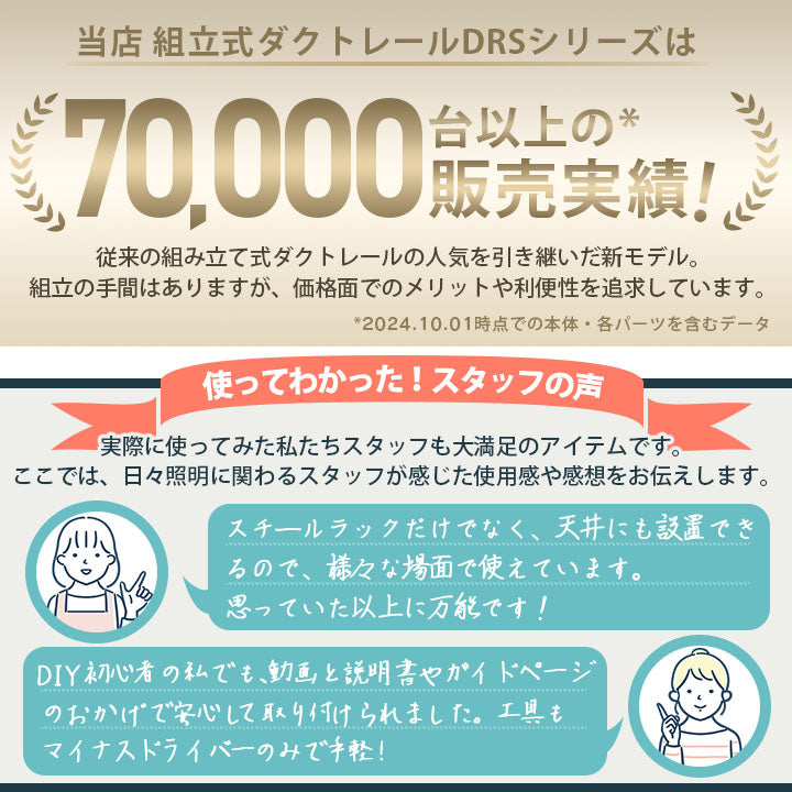 コンセント式 ダクトレール 2m 1.5m 1m 0.5m ライティングレール シーリングライト おしゃれ スポットライト 間接照明 組み立て 配線ダクトレール ライティングバー レール照明 天井照明 間接照明 ダイニング キッチン 食卓 リビング 白 黒