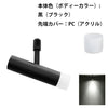 ダクトレール スポットライト 照明 ライト レールライト E11 LED電球付き 60W 黒 白 E11DLS-GUN-LSB5611D ビームテック