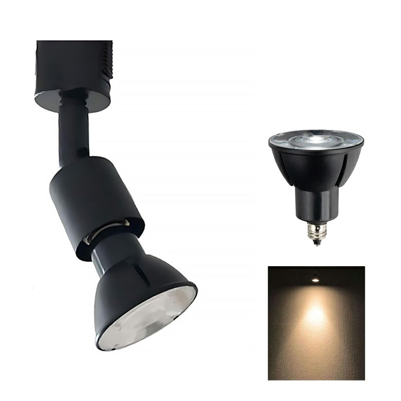 ダクトレール スポットライト 照明 ライト レールライト LED電球付き 60W 黒 白 E11RAIL-LSB5611D ビームテック
