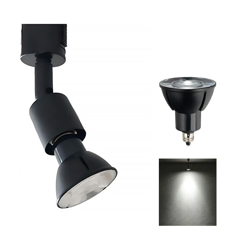 ダクトレール スポットライト 照明 ライト レールライト LED電球付き 60W 黒 白 E11RAIL-LSB5611D ビームテック