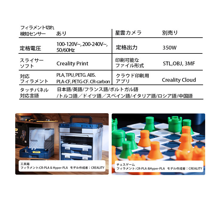 Creality Ender-3V3PLUS 3Dプリンター 印刷 速度600mm/s 本体 光造形 家庭用 造形サイズ300*300*330mm Sprite近位エクストルーダー CR-Touchレベリング PCシート 簡単組立 静音 日本語OS TPU対応 FDM DIY 入門版 家 ハウス 住宅 鉢