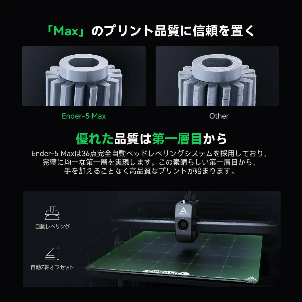 Creality Ender-5 Max FDM 3Dプリンター 正規取扱店