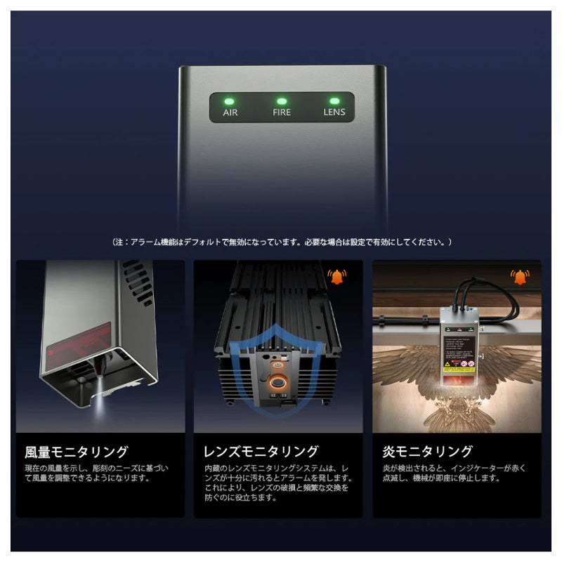 Creality Falcon2 40W レーザ彫刻機 40W 彫刻範囲 400*415mm