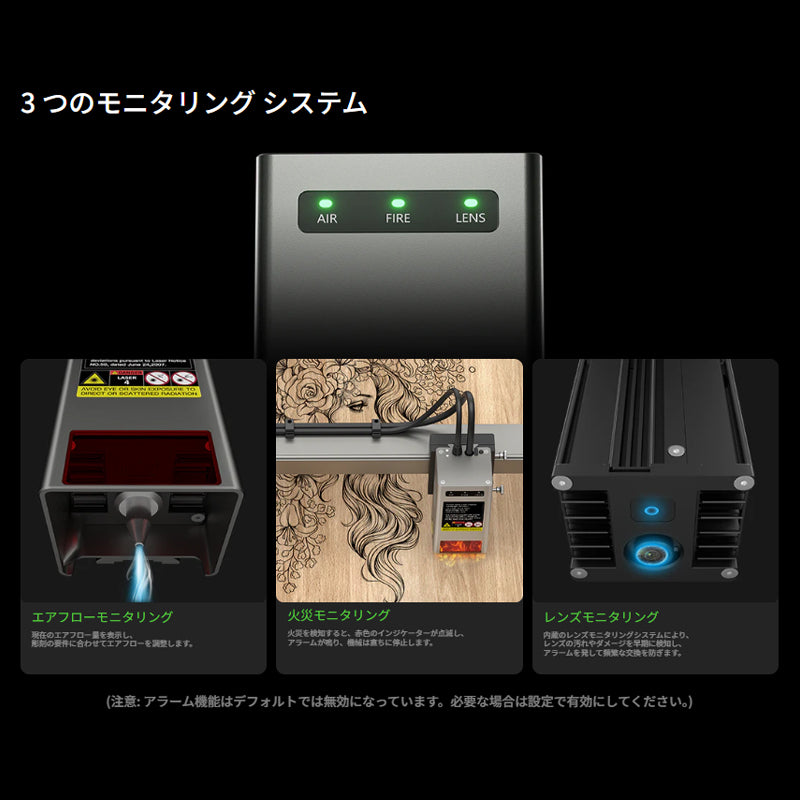 Creality Falcon2-Pro-60W レーザ彫刻機 60W 彫刻範囲 400x400mm AI