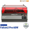 Creality Falcon2-Pro-60W レーザ彫刻機 60W 彫刻範囲 400x400mm AIカメラ タッチスクリーン ダイオードレーザー 正規取扱店