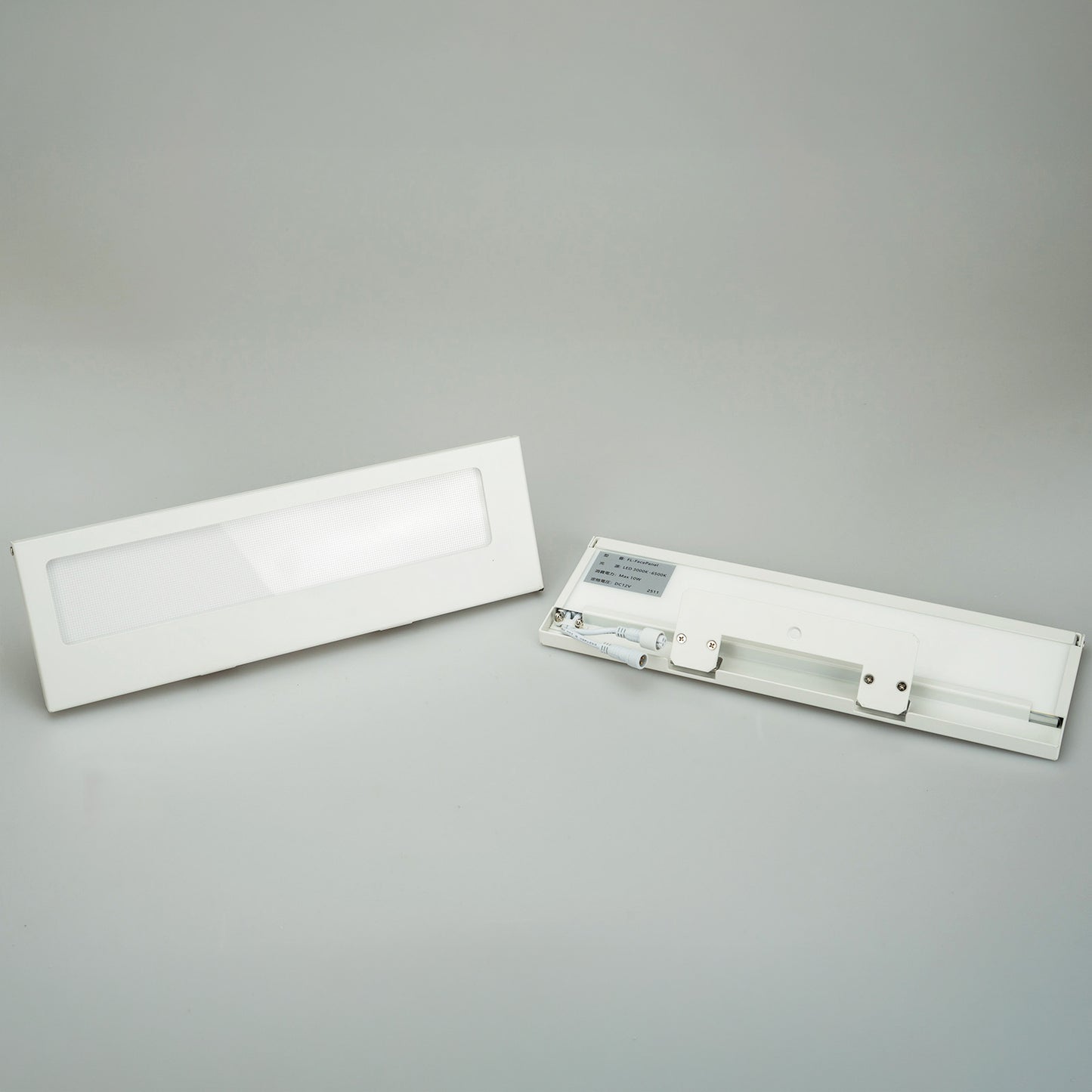 LED パネルライト 2枚セット DMX対応 色温度可変 3000K-6500K 調光 調色 舞台照明 演出 撮影用ライト 薄型 フェースパネル 10W 800Lm 専用リモコン付き 100V 電源付属 室内用 FL-FacePanel ビームテック